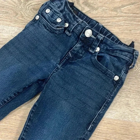 True Religion Geno Skinny Jeans Girls Size‎ 8 Relaxed Slim Fit Distressed - Picture 8 of 14